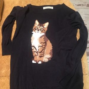 ModCloth Sugarhill Boutique kitten sweater